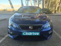 Usado Seat Leon FR 150 CV (110 kW) 2018 Azul Utilitario