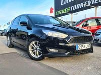 Usado Ford Focus Trend+ 125 CV (91 kW) 2016 Negro Utilitario