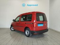 Usado VW Caddy 102 CV (75 kW) 2020 Rojo Monovolumen