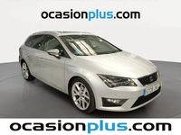 Usado Seat Leon FR 150 CV (110 kW) 2015 Gris plata Monovolumen