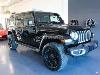 Usado Jeep Wrangler Sahara 270 CV (198 kW) 2021 Negro SUV