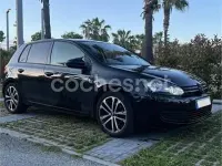 Usado VW Golf VI 105 CV (77 kW) 2011 Negro Utilitario