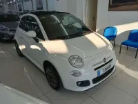 Usado Fiat 500C Lounge 69 CV (50 kW) 2015 Blanco Descapotable
