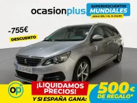 Usado Peugeot 308 Allure 120 CV (88 kW) 2017 Gris Familiar