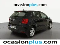 Usado VW Polo 75 CV (55 kW) 2016 Negro Utilitario