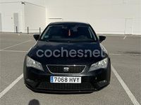 Usado Seat Leon Style 105 CV (77 kW) 2014 Negro Berlina