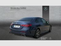 Usado Mercedes C300e AMG line 313 CV (230 kW) 2025 Azul Berlina