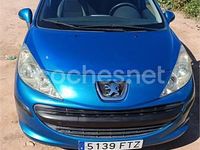 Usado Peugeot 207 75 CV (55 kW) 2007 Azul Berlina