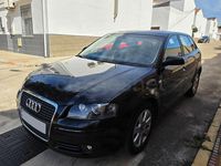 Usado Audi A3 Ambiente 140 CV (102 kW) 2007 Negro Utilitario