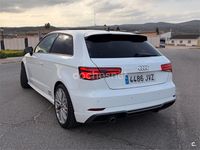 Usado Audi A3 S-Line 110 CV (80 kW) 2017 Blanco Berlina