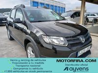 Usado Dacia Sandero Stepway 90 CV (66 kW) 2016 Negro Berlina