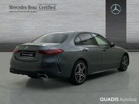 Usado Mercedes C300e AMG line 313 CV (230 kW) 2024 Gris selenita