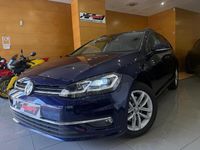 Usado VW Golf VII 115 CV (84 kW) 2020 Azul metalizado Familiar