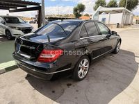 Usado Mercedes C220 Avantgarde 170 CV (125 kW) 2011 Negro Berlina