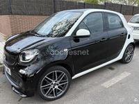 Usado Smart ForFour Passion 90 CV (66 kW) 2017 Negro Utilitario