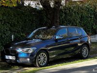 Usado BMW 116 116 HP (85 kW) 2014 Azul Citadino