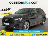 Usado Audi Q7 S-Line 286 CV (210 kW) 2019 Negro SUV