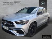 Usado Mercedes GLA200 AMG line 150 CV (110 kW) 2024 Plata hightech SUV