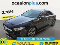 Usado Mercedes A200 150 CV (110 kW) 2021 Negro Berlina