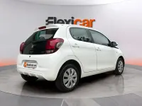Usado Peugeot 108 Active 72 CV (52 kW) 2019 Blanco Utilitario