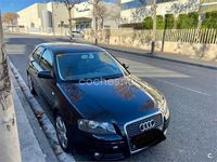 Usado Audi A3 Ambition 140 CV (102 kW) 2008 Negro Berlina