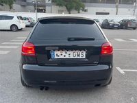 Usado Audi A3 Ambition 105 CV (77 kW) 2009 Negro Utilitario