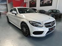 Usado Mercedes C220 170 CV (125 kW) 2016 Blanco Coupe