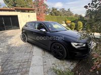 Usado Audi S3 300 CV (220 kW) 2014 Negro Berlina