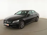 Usado Mercedes C220 Avantgarde 170 CV (125 kW) 2014 Negro Berlina