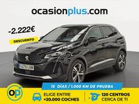 Usado Peugeot 3008 GT 130 CV (95 kW) 2021 Negro SUV