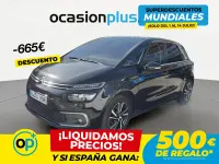 Usado Citroën C4 PureTech 130 CV (95 kW) 2018 Negro Monovolumen
