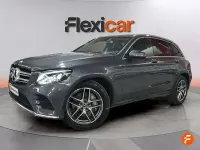Usado Mercedes GLC220 AMG line 170 CV (125 kW) 2017 Gris SUV