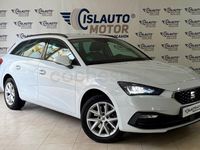 Usado Seat Leon Style 115 CV (84 kW) 2022 Blanco Familiar