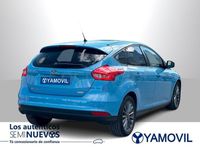 Usado Ford Focus Trend 125 CV (91 kW) 2016 Azul Berlina