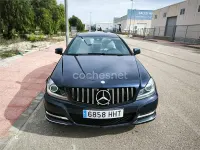 Usado Mercedes C180 156 CV (114 kW) 2012 Azul Coupe