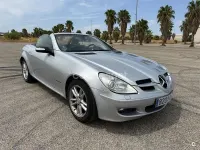 Usado Mercedes SLK200 163 CV (119 kW) 2007 Gris / plata Descapotable