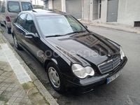 Usado Mercedes C200 Classic 116 CV (85 kW) 2002 Negro Berlina