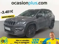 Usado Jeep Compass Night Eagle 131 CV (96 kW) 2021 Gris SUV