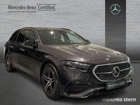 Usado Mercedes E300 AMG line 313 CV (230 kW) 2024 Gris grafito Familiar