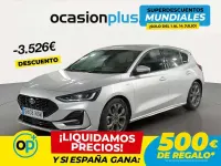 Usado Ford Focus ST-Line 155 CV (114 kW) 2024 Plateado Utilitario
