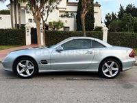Usado Mercedes SL500 306 CV (225 kW) 2002 Gris / plata Descapotable