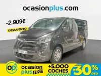 Usado Opel Vivaro S 125 CV (91 kW) 2018 Negro Monovolumen