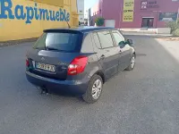 Usado Skoda Fabia Ambition 75 CV (55 kW) 2012 Azul Berlina