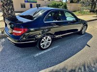 Usado Mercedes C220 Avantgarde 170 CV (125 kW) 2011 Negro Berlina