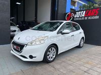 Usado Peugeot 208 Access 75 CV (55 kW) 2017 Blanco Utilitario