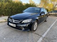 Usado Mercedes C200 150 CV (110 kW) 2018 Negro Familiar