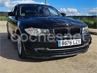 Usado BMW 118 122 CV (89 kW) 2007 Negro Utilitario