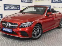 Usado Mercedes 200 AMG line 197 CV (144 kW) 2020 Rojo Descapotable