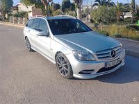 Usado Mercedes C220 Avantgarde 170 CV (125 kW) 2011 Gris / plata Familiar