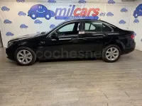 Usado Mercedes C180 Avantgarde 156 CV (114 kW) 2009 Negro Berlina